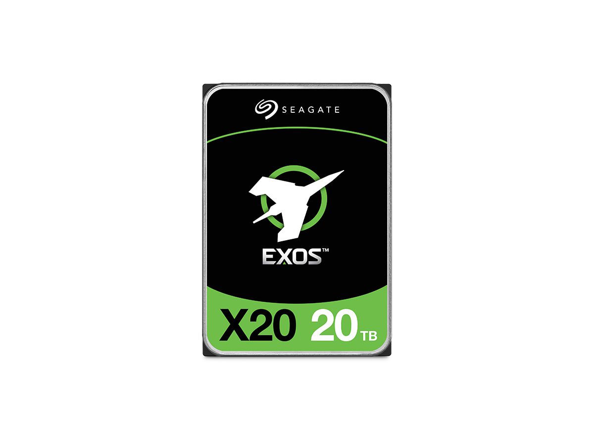 Seagate Enterprise Exos X20 Interne Festplatte 20 TB 7200 RPM 3.5" SAS