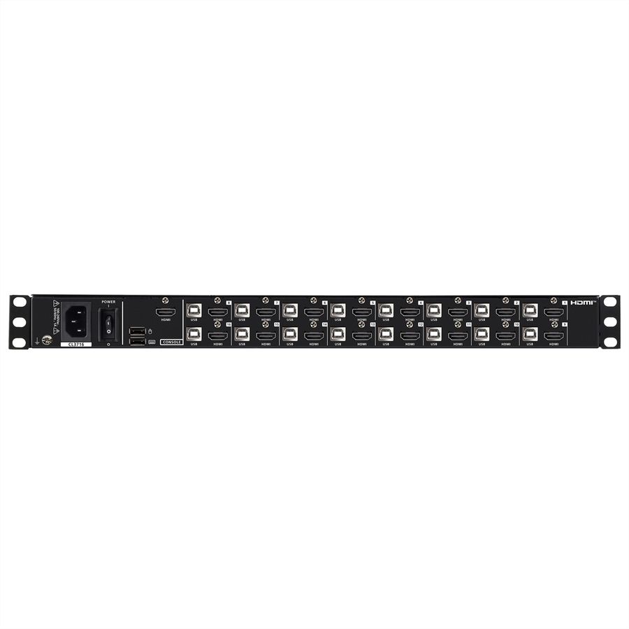 ATEN CL3716NX CH 16-Port USB HDMI LCD KVM Konsole, CH-Layout