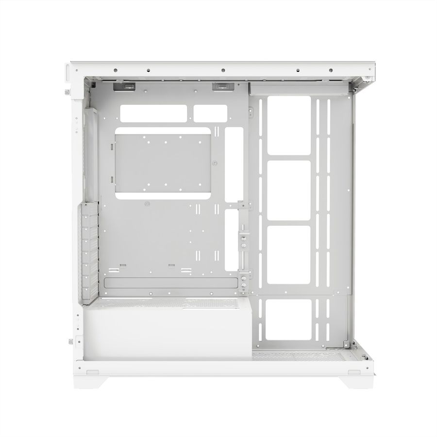 XILENCE Xilent Gleam X818.W.ARGB Gaming ATX PC-Gehäuse weiß, RGB ATX Midi Tower