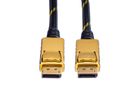 ROLINE GOLD DisplayPort Kabel, DP ST - ST, 5 m