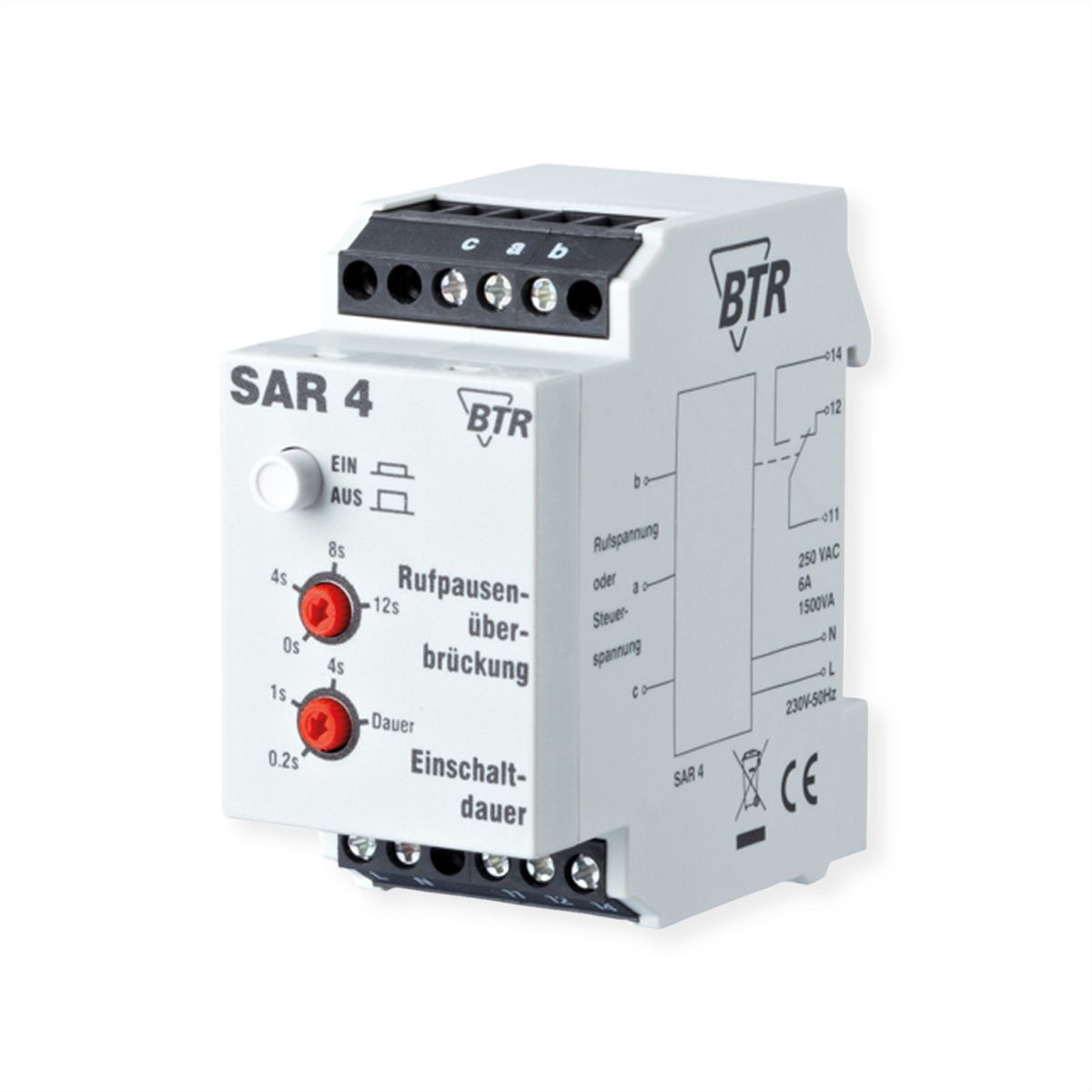 METZ CONNECT SAR 4 Starkstrom-Anschalterelais