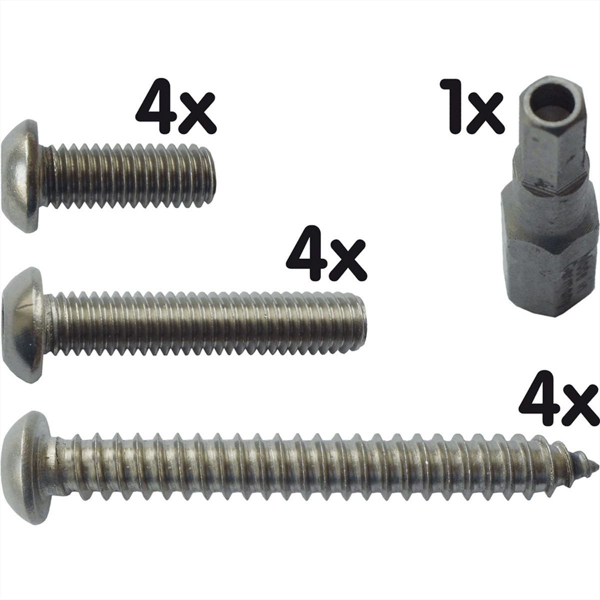 MOBOTIX Sicherheitsschraubenset für M1x (MX-OPT-SEC-SCREWS-SET)