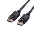 ROLINE DisplayPort Kabel, DP ST - ST, LSOH, schwarz, 7,5 m