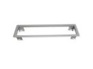 BACHMANN POWER FRAME Einbaurahmen Medium 4-fach, silberfarben