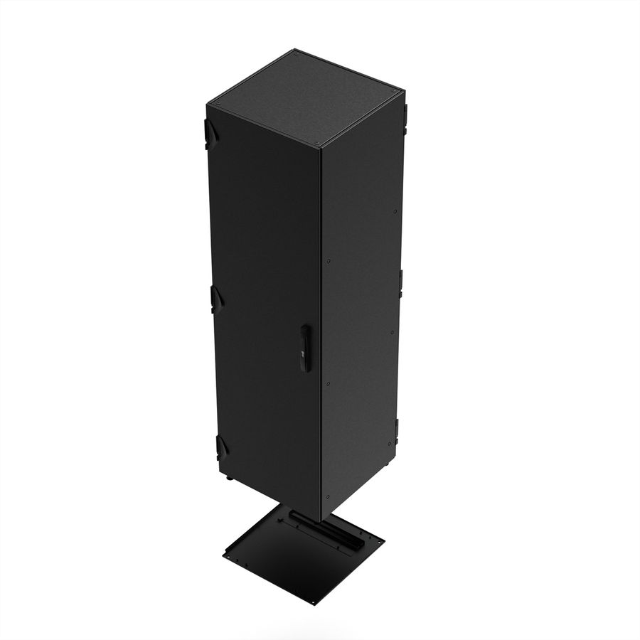 SCHROFF BODENPLATTE 600B 600T IP55 KABELEING.