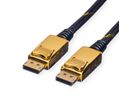 ROLINE GOLD DisplayPort Kabel, DP ST - ST, 7,5 m