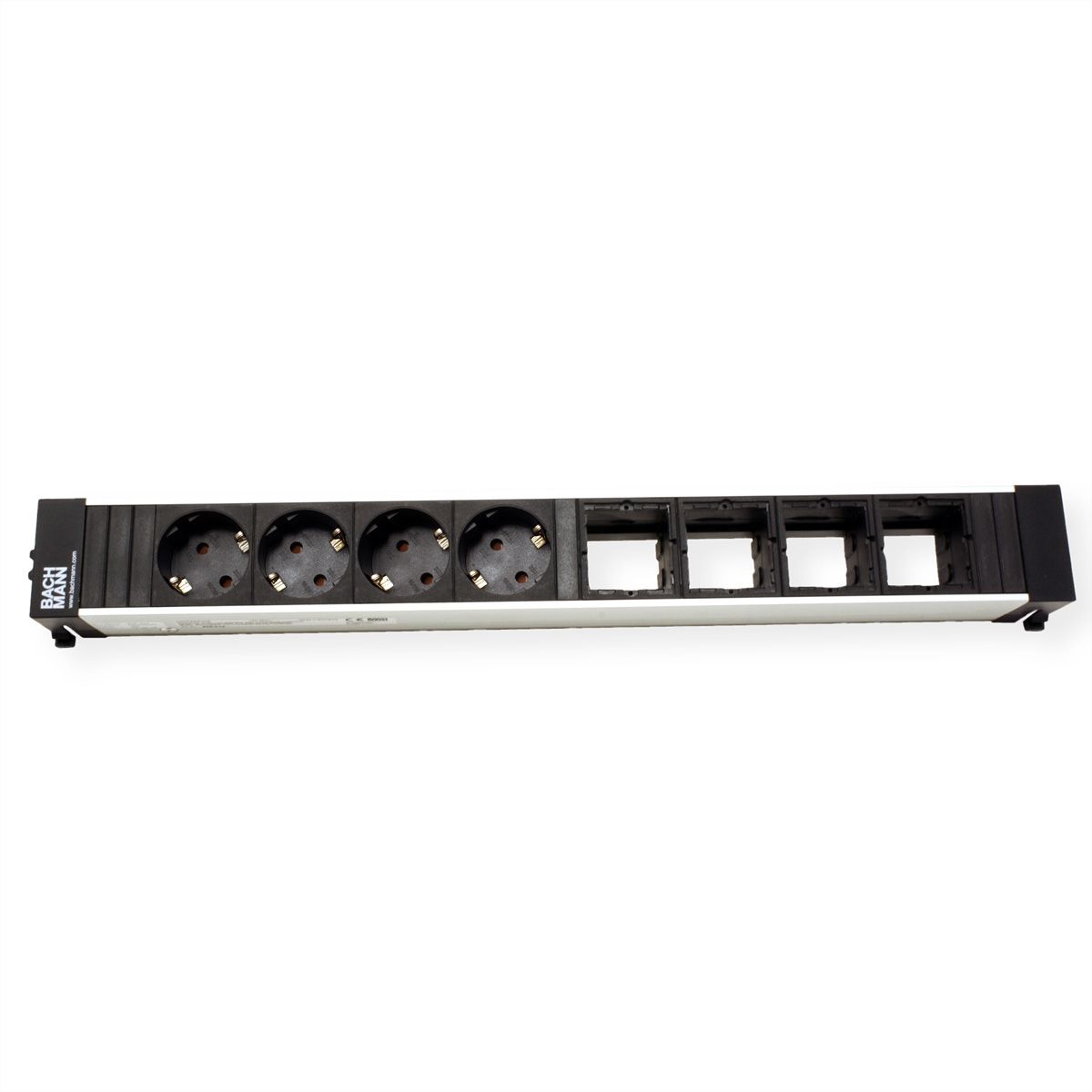 BACHMANN CONFERENCE TOP FRAME X-Large Einsatz 4x Schutzkontakt 4x ABD