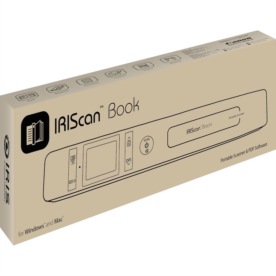 IRIScan Book 7 Handheld-Scanner, Dokumenten- und Buchscanner