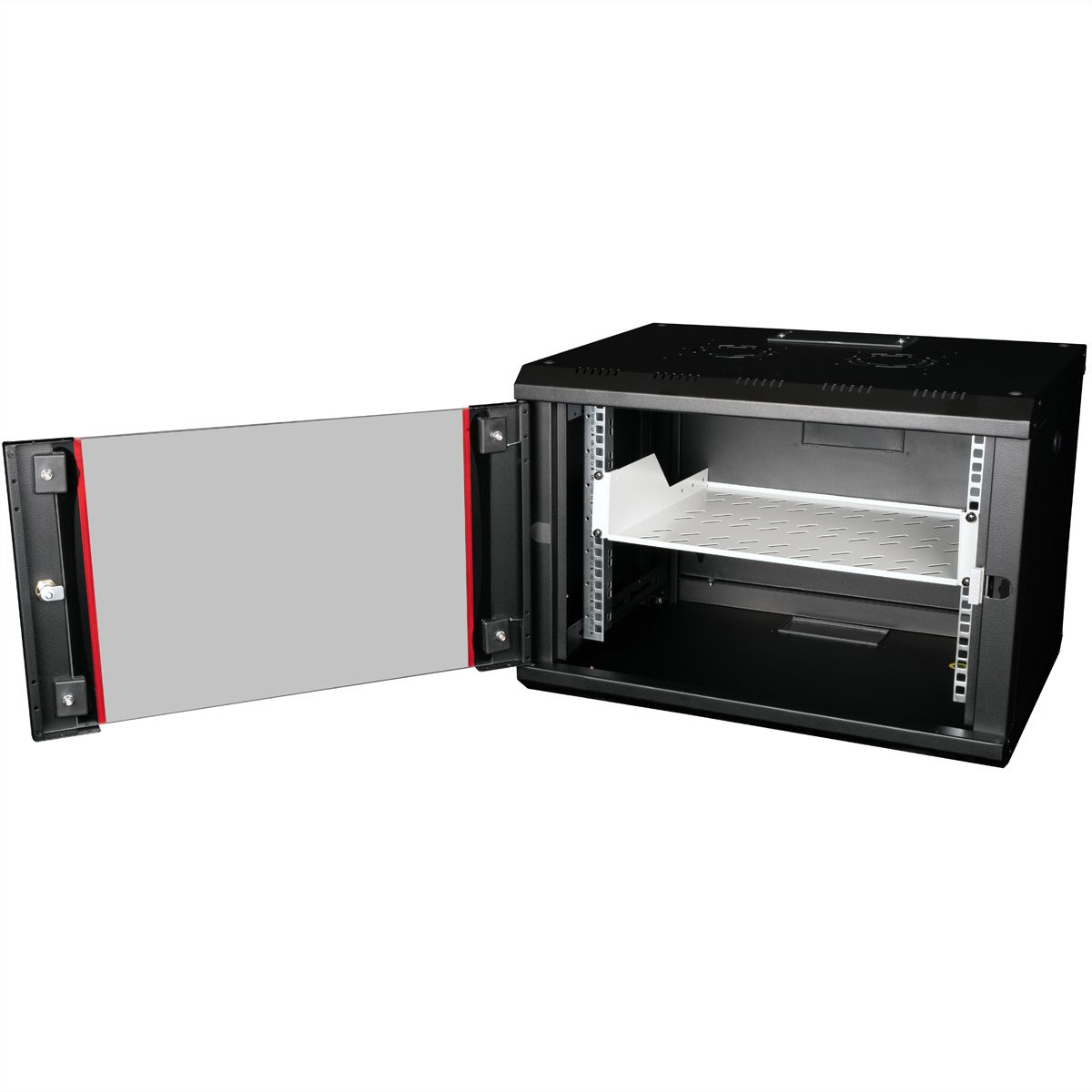 ROLINE 19-Zoll Fachboden 2 HE 350 T, 25kg Tragkraft grau