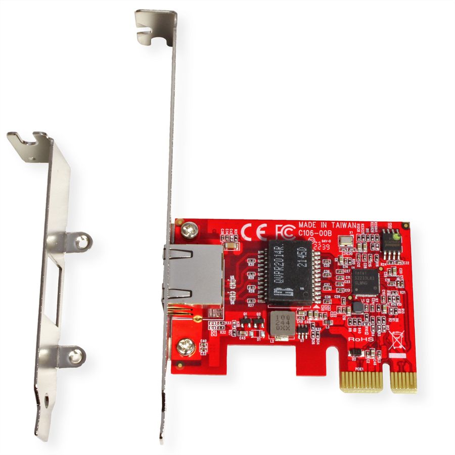 ROLINE 2,5-Gigabit-Ethernet Low Profile PCIe Adapter