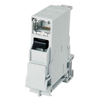 TELEGÄRTNER STX Tragschienen-Verbinder, RJ45 Modul A Cat.6A (ISO/IEC)