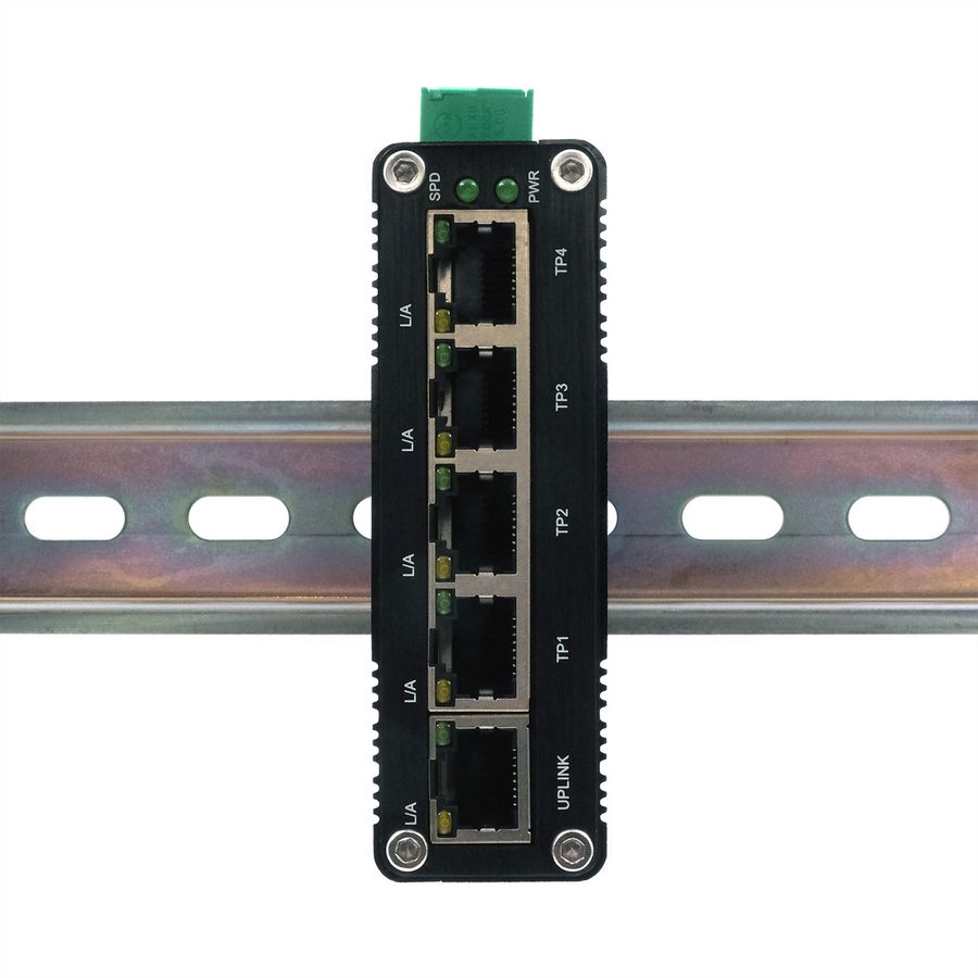 EXSYS EX-62020 5-Port Industrie Ethernet Switch