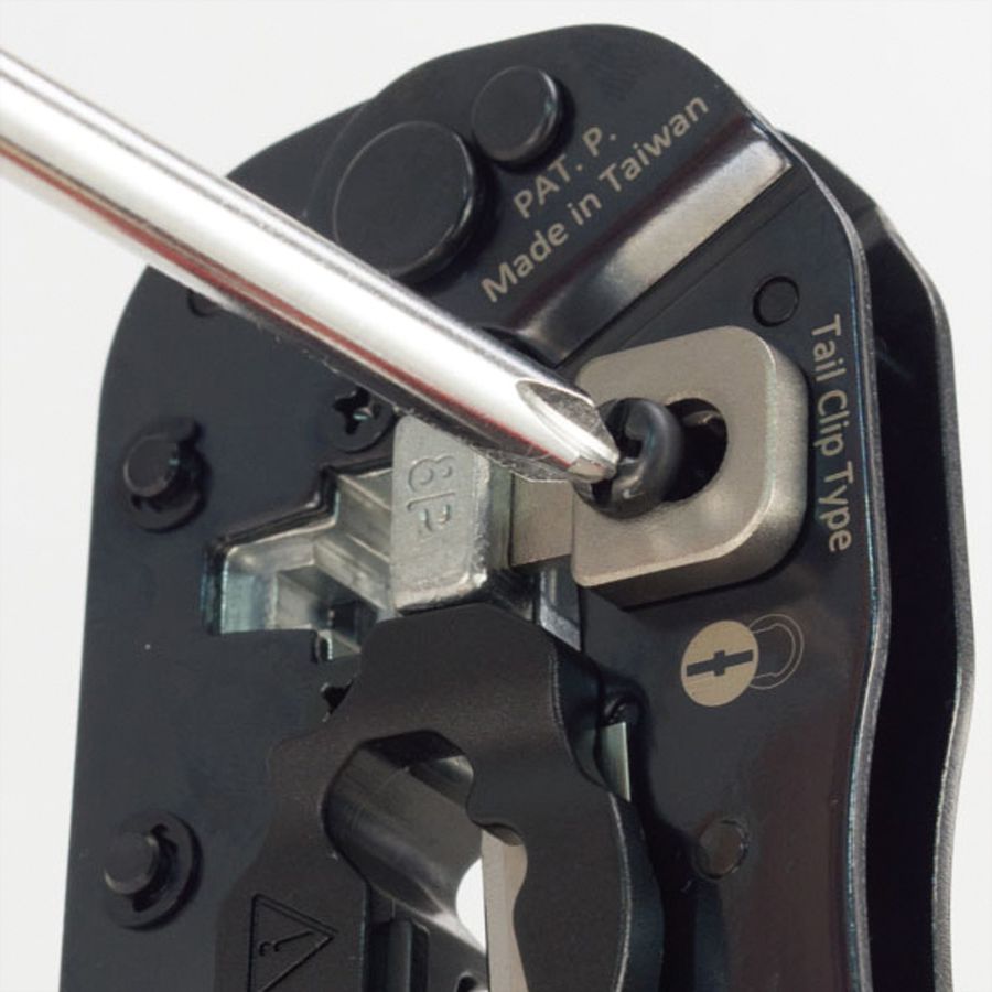 VALUE Crimpzange RJ45 (8P8C) mit/ohne Schirmanschluss