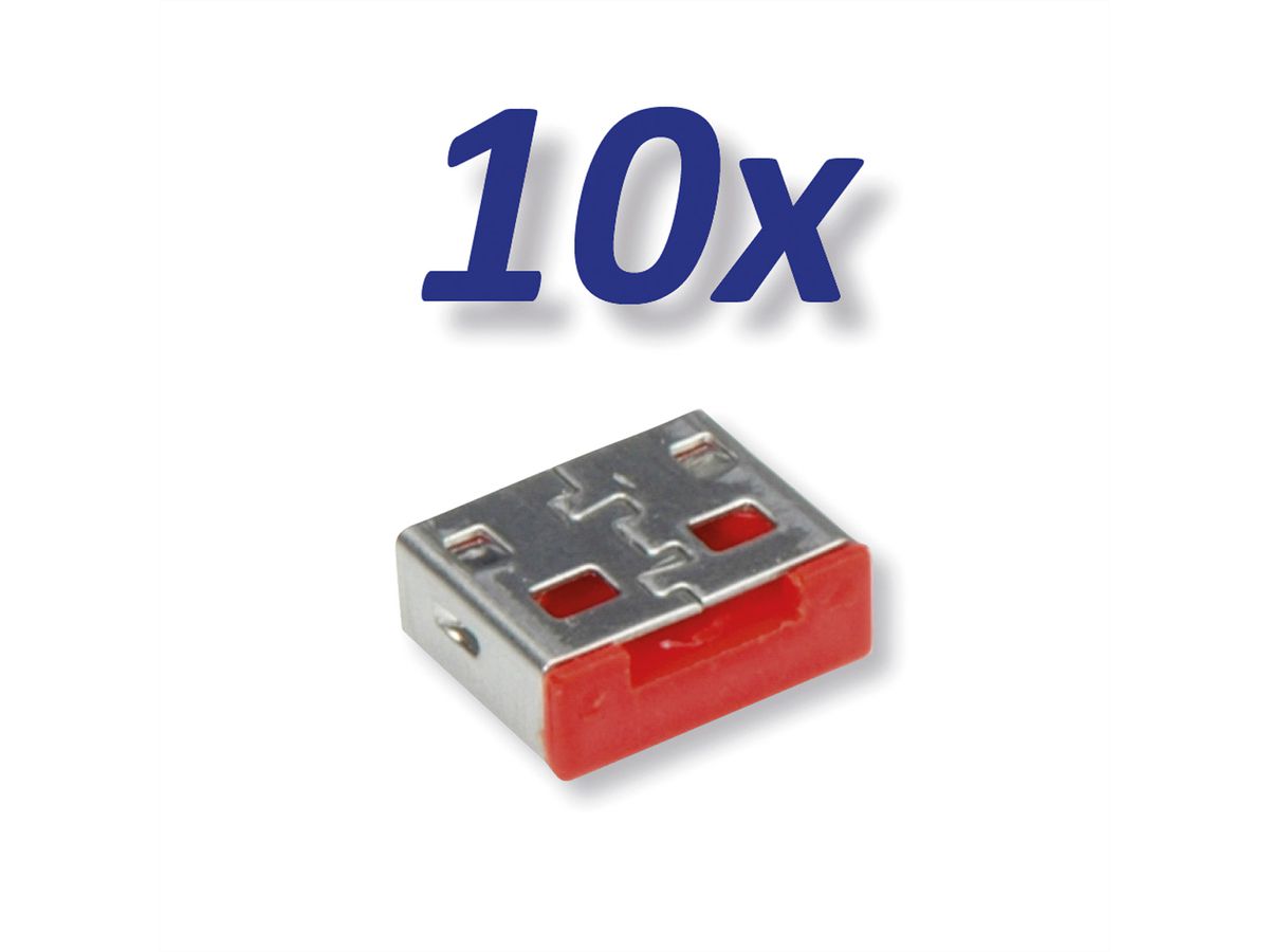 ROLINE 10x USB-A Schloss für 11.02.8330