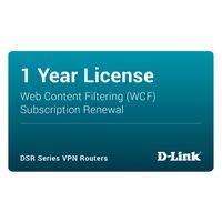 D-LINK DSR-250-WCF-12-LIC Lizenz, Dynamic Web Content Filtering 12 Mon