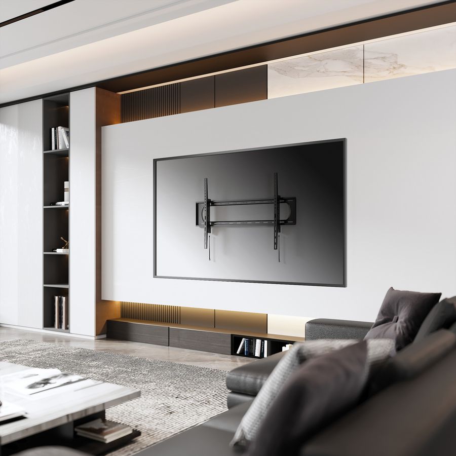 VALUE TV-Wandhalterung, neigbar, 60-120 Zoll, bis 120 kg