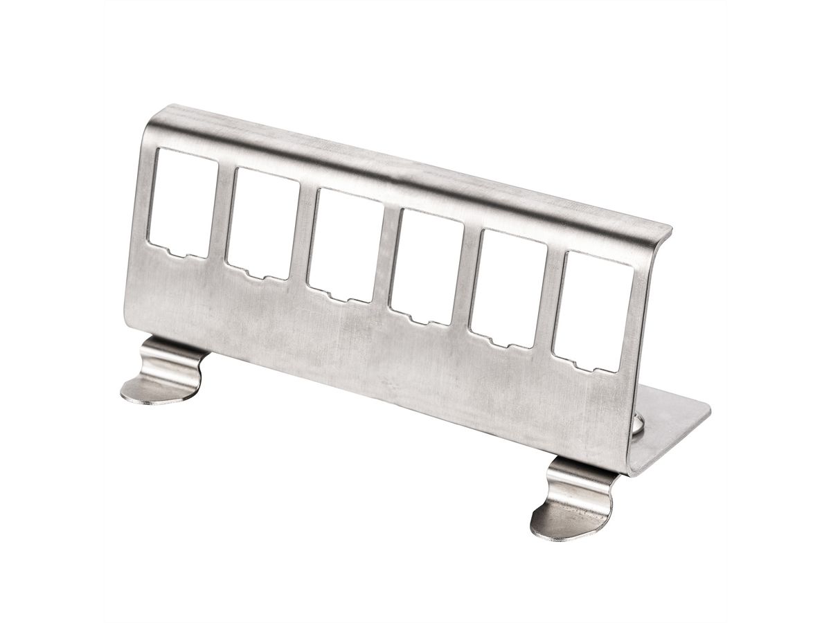 ROLINE Hutschienen-Adapter unbestückt, für 6 Keystones