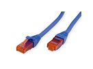 ROLINE Patchkabel Kat.6 UTP, Component Level, LSOH, blau, 5 m