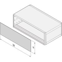 SCHROFF U-FRONTPL.EMC 4HE 84TE