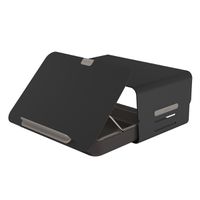 DATAFLEX Addit Bento ergonomisches Schreibtischset, schwarz
