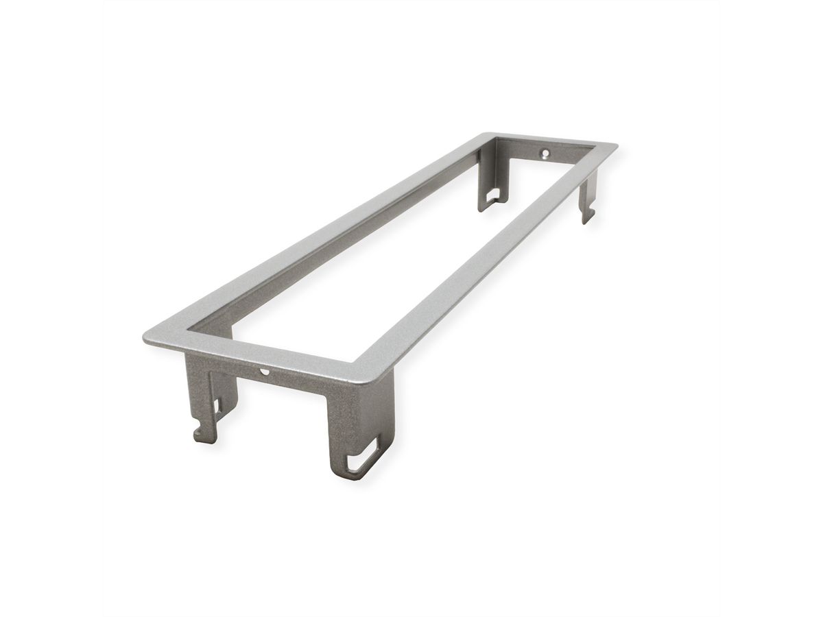 BACHMANN POWER FRAME Einbaurahmen Medium 4-fach, silberfarben