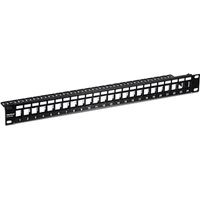 TRENDnet TC-KP24S Patch Panel, 24-Port Blank Keystone Shielded  1U
