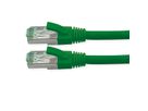 ROLINE RM Patchkabel Kat.6A S/FTP (PiMF), grün, 0,5 m