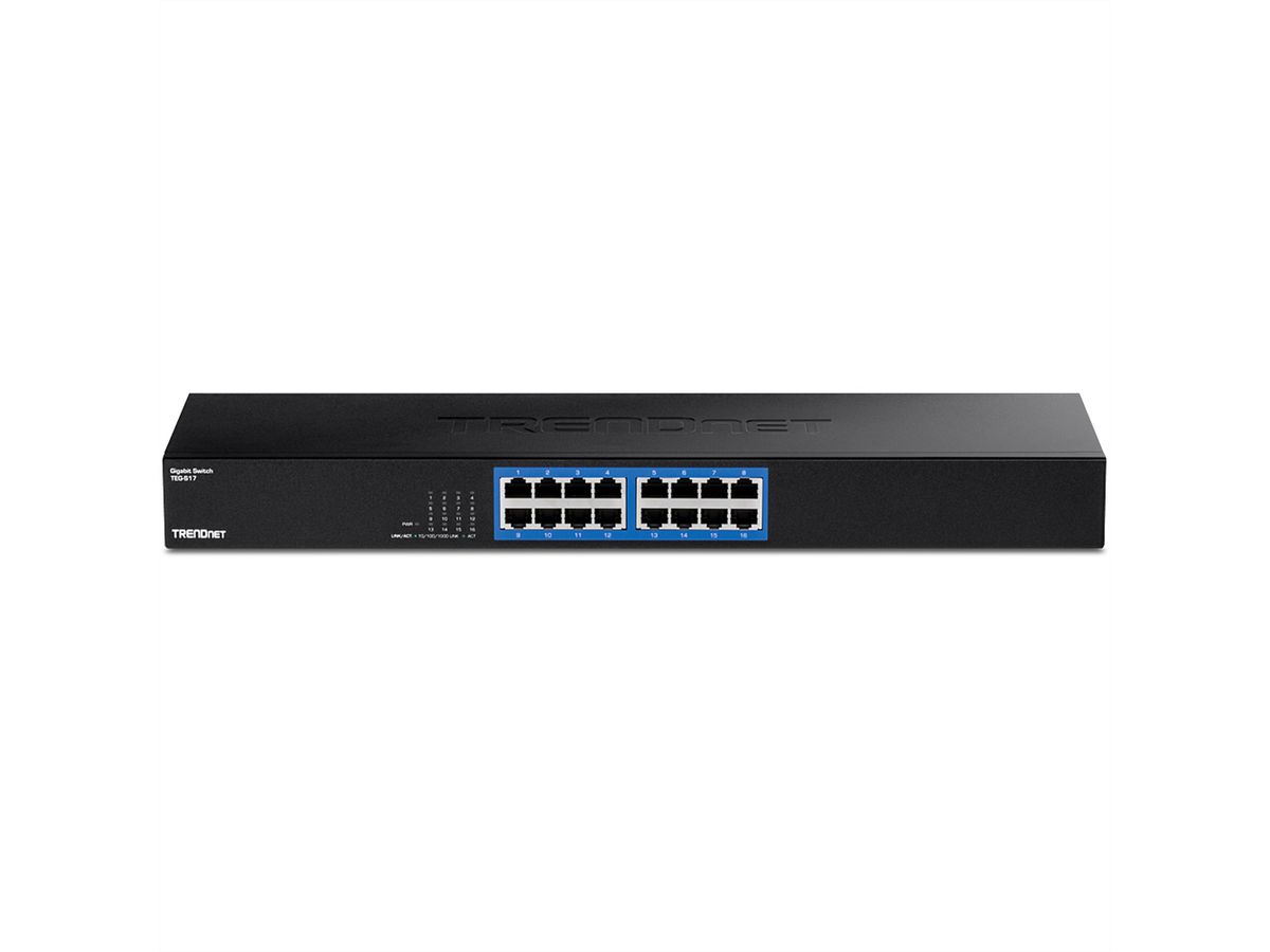 TRENDnet TEG-S17, 16-Port Gigabit Switch