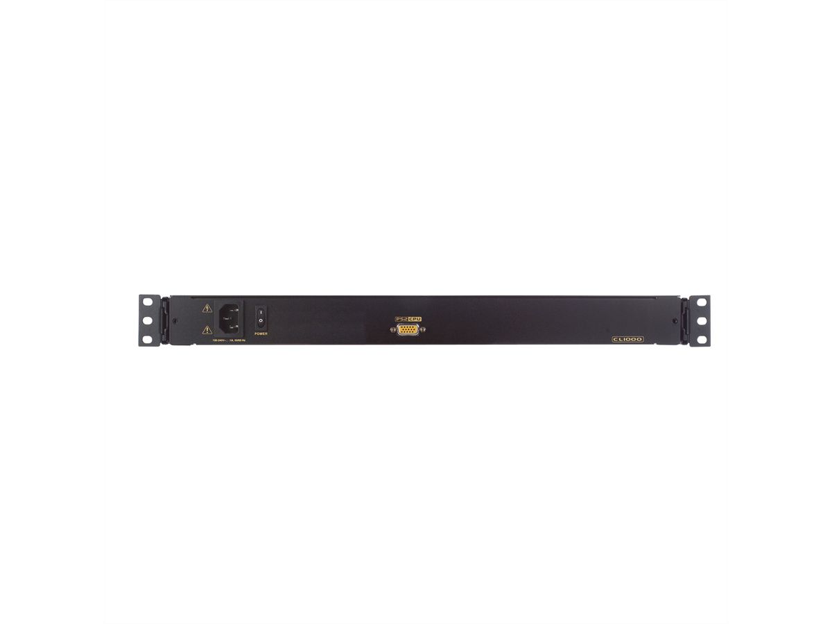 ATEN CL1000M KVM-Konsole, 43cm LCD, VGA, PS/2, FR-Layout