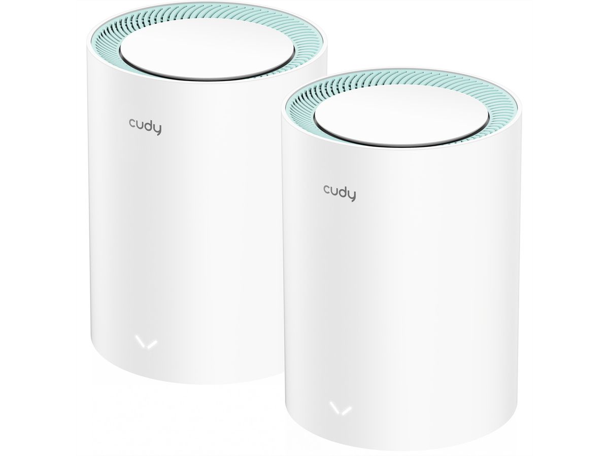 CUDY M1300 AC1200 Wi-Fi Mesh Solution 2er-Pack Gigabit