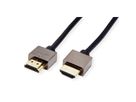 ROLINE Notebook HDMI High Speed Kabel mit Ethernet, schwarz, 3 m