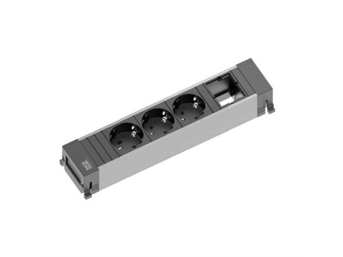 BACHMANN POWER FRAME Medium 3x Schutzkontakt, 1x ABD, diverse