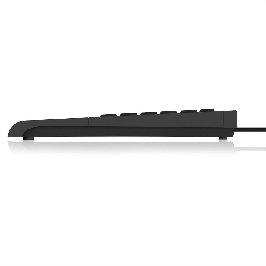 KeySonic ACK-3410 Super Mini Tastatur mit integriertem Smart-Touchpad