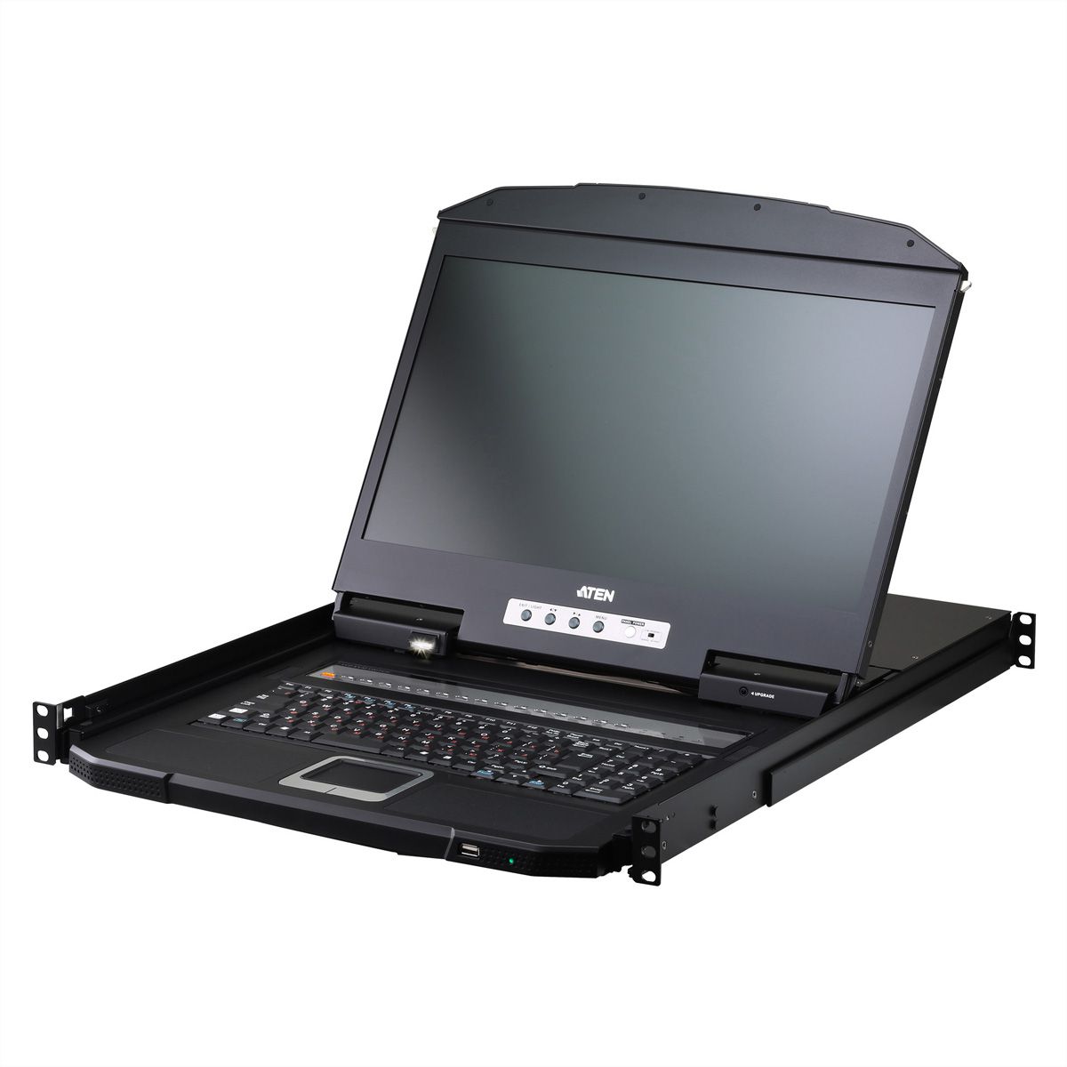 ATEN CL3716iNW US 16-Port USB HDMI LCD KVM Konsole, US-Layout