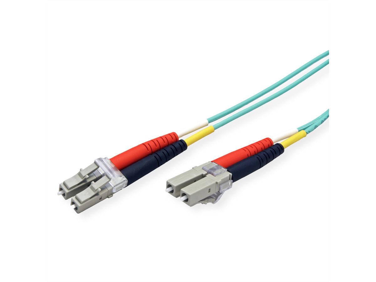 METZ CONNECT OpDAT Patchkabel, LC-D/LC-D OM3, 2 m