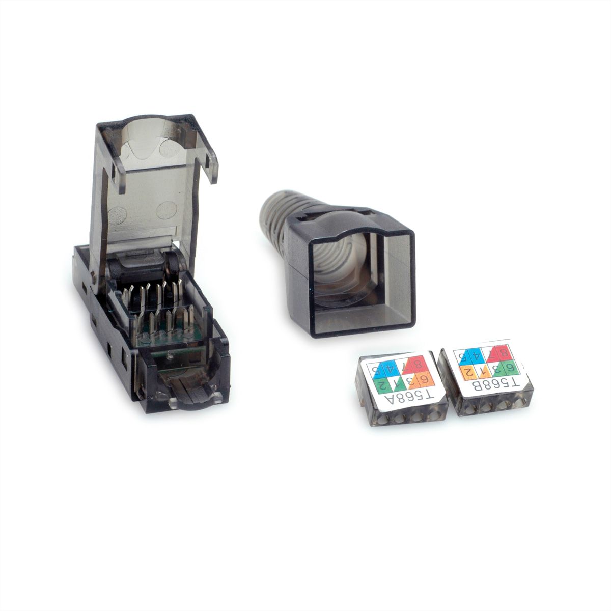VALUE feldkonfektionierbarer RJ-45 Stecker Cat.6 (Class E), UTP