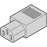 SCHROFF Kaltgerätestecker - KALTGERAETESTECKER P 587