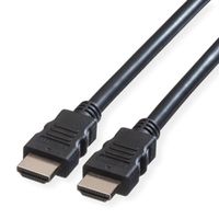 VALUE 8K HDMI Ultra HD Kabel mit Ethernet, ST/ST, schwarz, 1 m