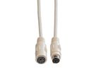 ROLINE Tastatur-Kabel-PS/2 ST/BU, 6 m