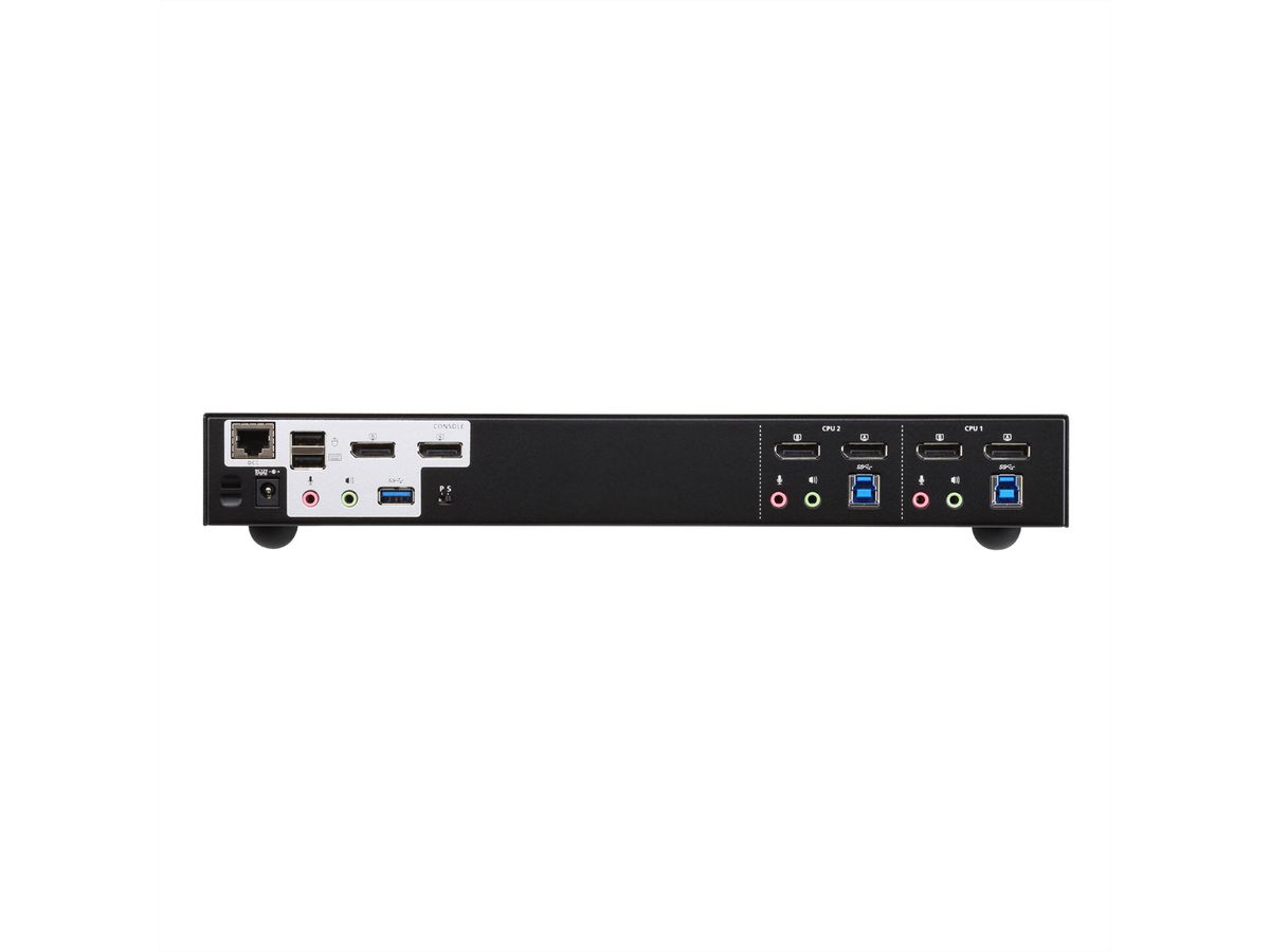 ATEN CS1942DP 2-Port USB 3.0 4K DP KVM, DUAL View