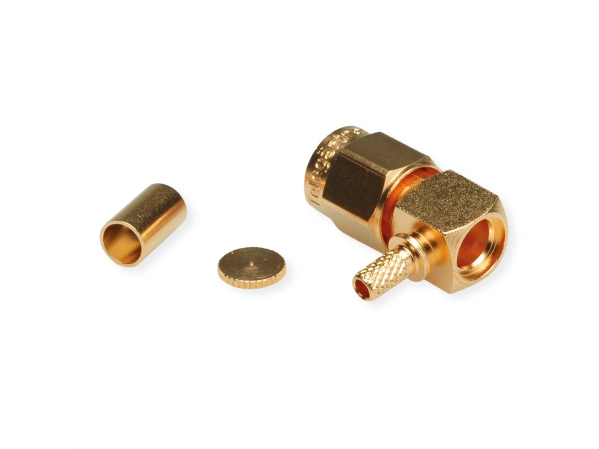 TELEGÄRTNER SMA-Winkelstecker, G8 für RG-316, Crimp