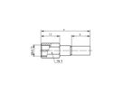 TELEGÄRTNER FME-Crimpstecker, G30 (1.5/3.8)