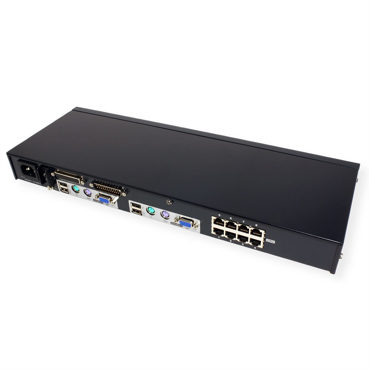ATEN KH2508A 2-Konsole 8-Port Multi-Interface (DisplayPort, HDMI, DVI, VGA) Cat 5 KVM Switch