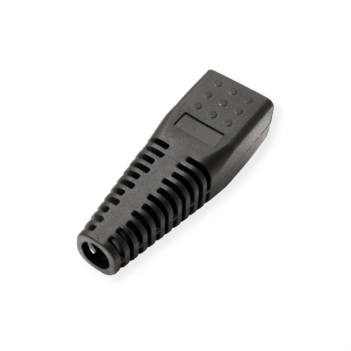 ROLINE Knickschutztülle für RJ-45, 10 Stck, schwarz