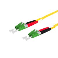 METZ CONNECT OpDAT Patchkabel, LC-D APC/LC-D APC OS2, 0,5 m