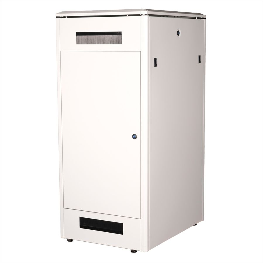 ROLINE 19-Zoll Netzwerkschrank Pro 26 HE, 600x800 BxT Glastür grau