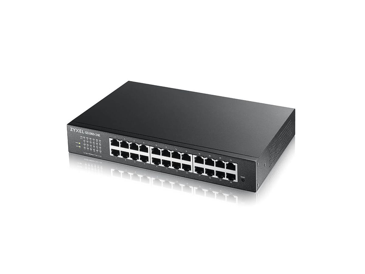 Zyxel GS1900-24E-EU0103F Netzwerk-Switch Managed L2 Gigabit Ethernet (10/100/1000) 1U Schwarz