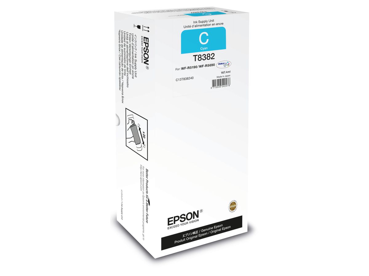 Epson Cyan XL Ink Supply Unit Tintenpatrone