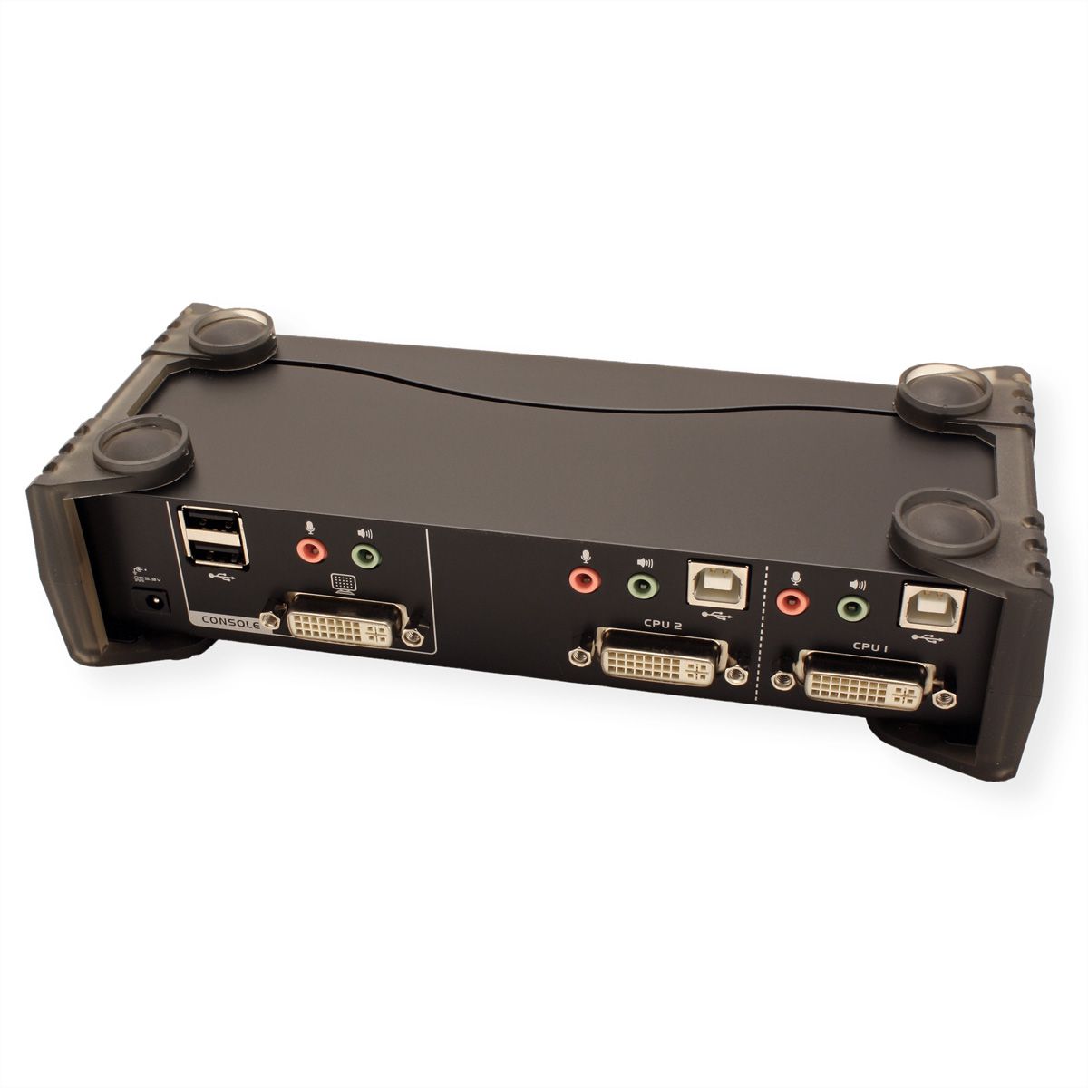 ATEN CS1762A KVM Switch DVI, USB, Audio, USB-Hub, 2 Ports - SECOMP