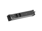 BACHMANN STEP ALU 2xCH 90°, 1xUSB C/C 100W